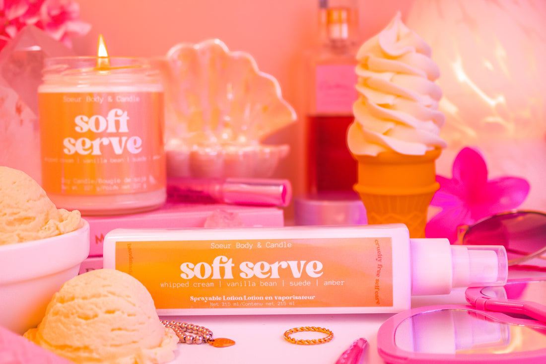 Soft Serve Sprayable Lotion