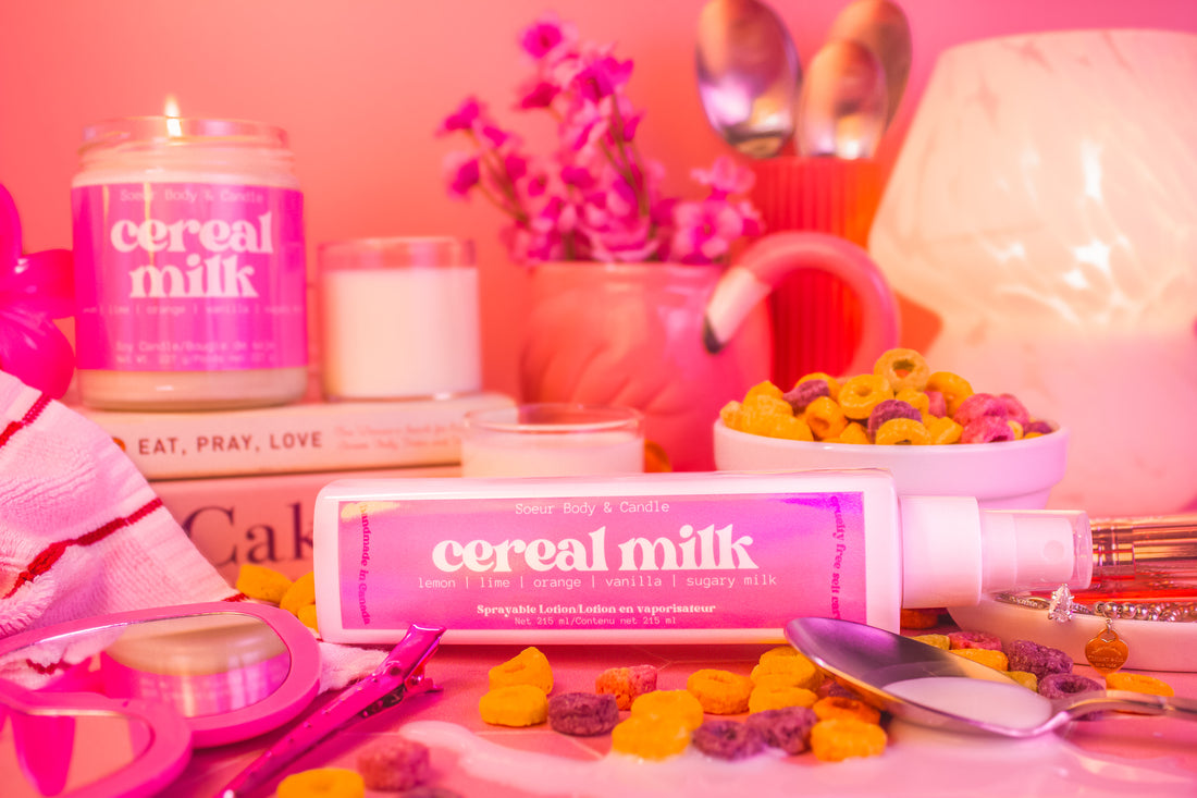 Cereal Milk Sprayable Lotion