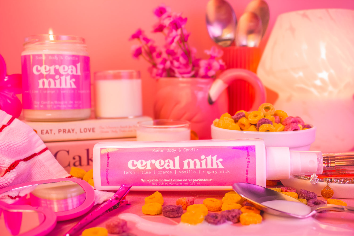 Cereal Milk Sprayable Lotion