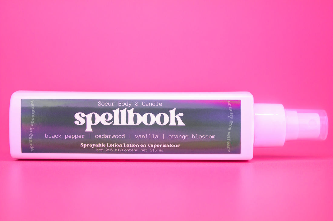 Spellbook Sprayable Lotion