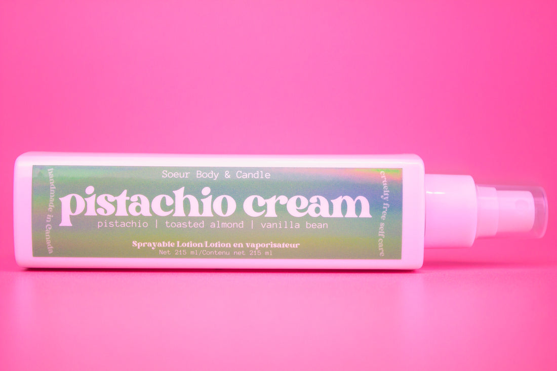 Pistachio Cream Sprayable Lotion