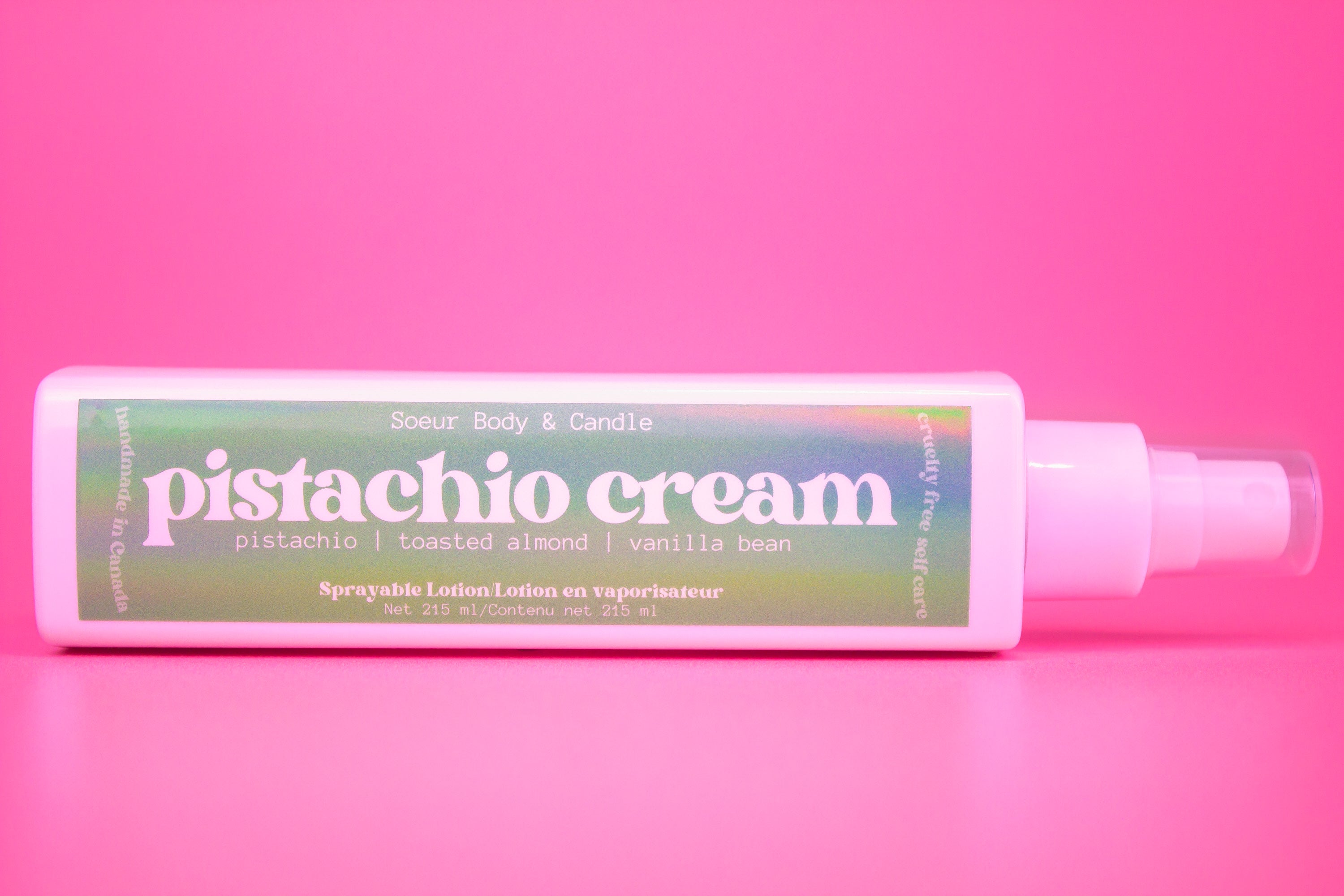Pistachio Cream Sprayable Lotion