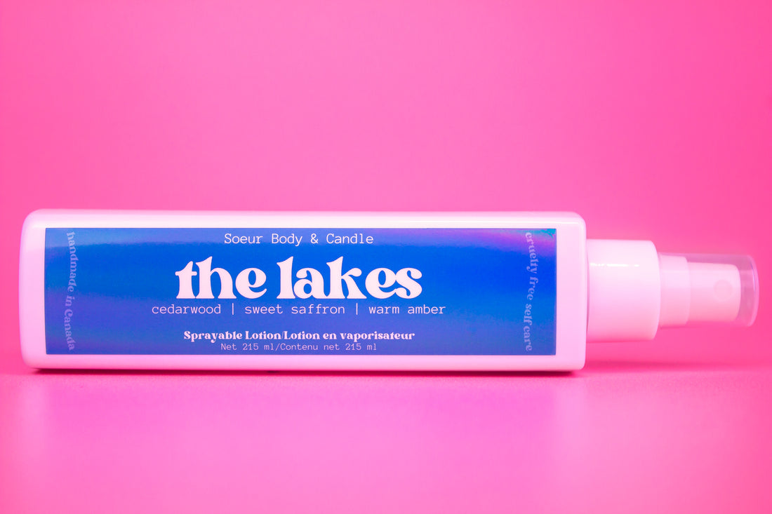 The Lakes Sprayable Lotion