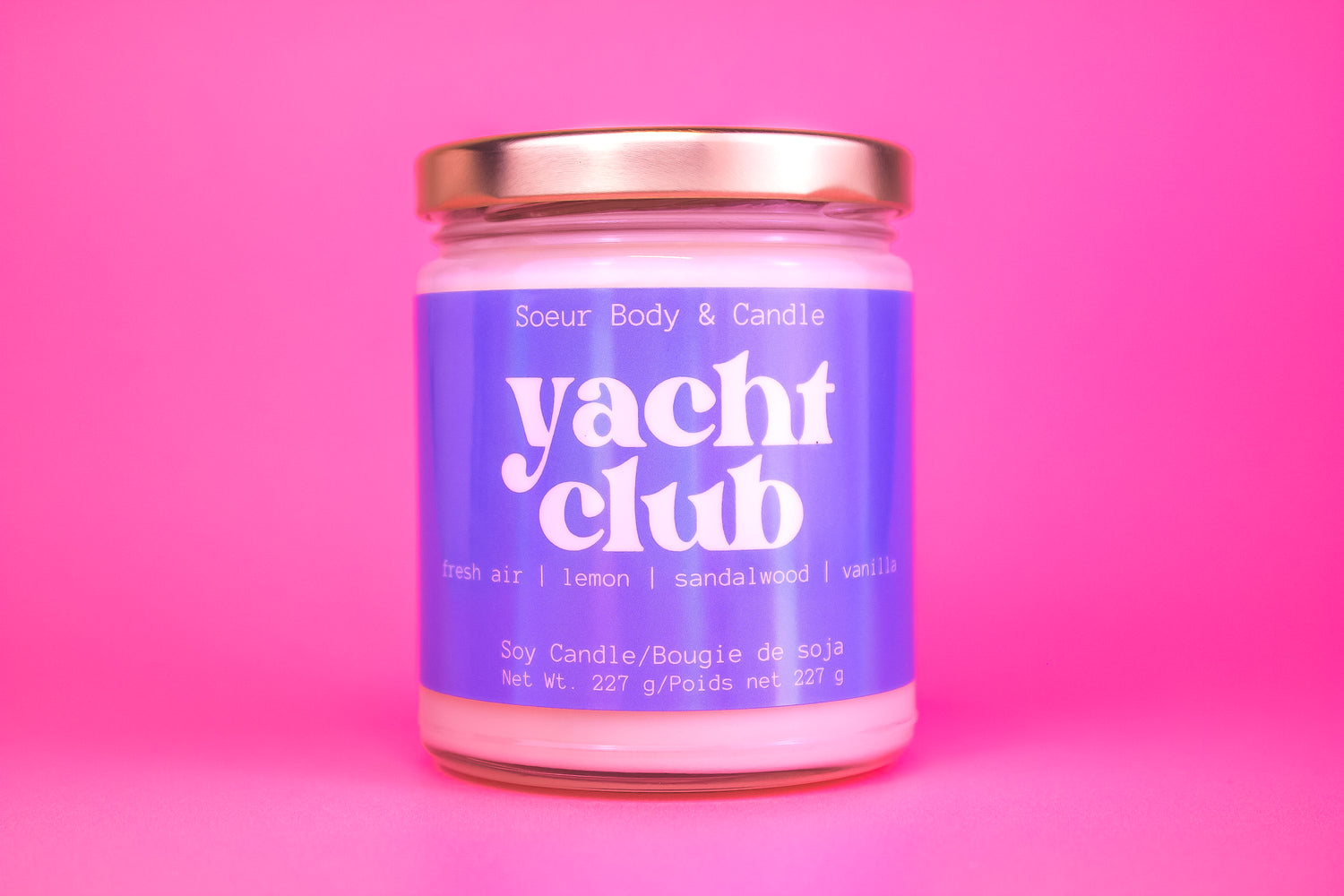 Yacht Club Soy Candle