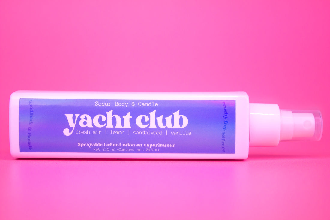 Yacht Club Sprayable Lotion