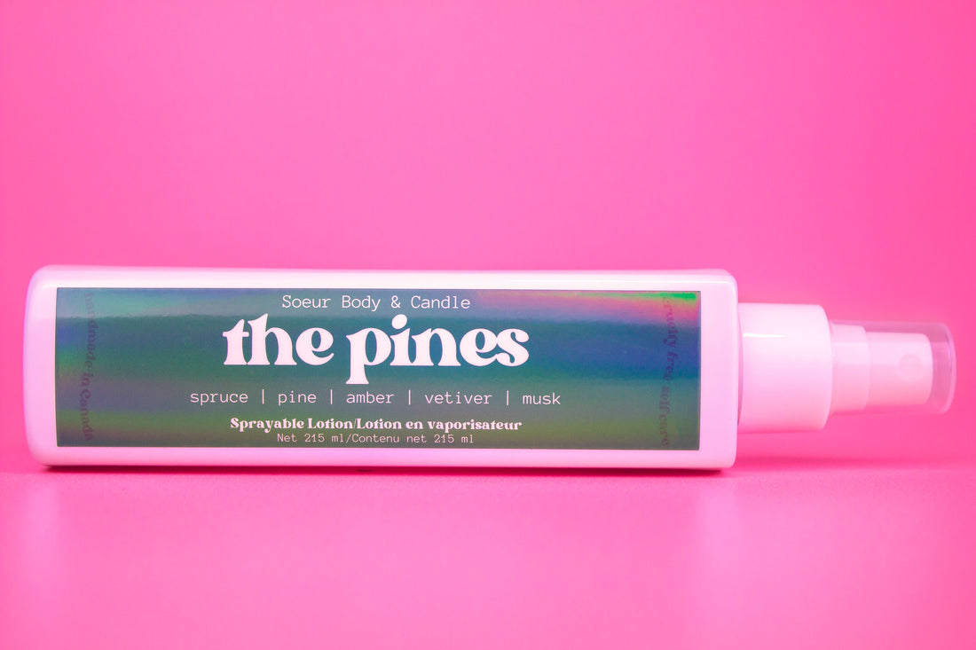 The Pines Sprayable Lotion