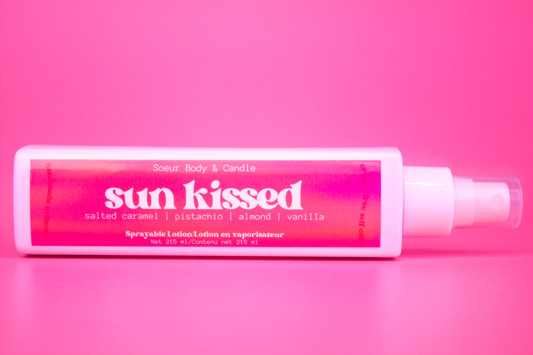 Sun Kissed Sprayable Lotion