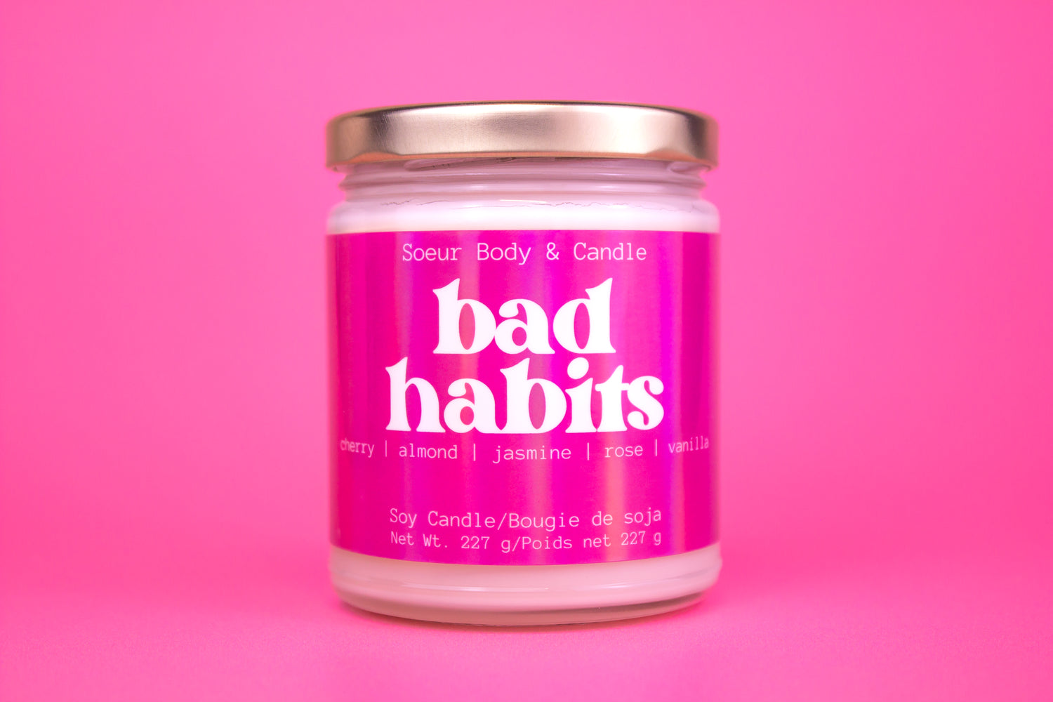 Bad Habits Soy Candle