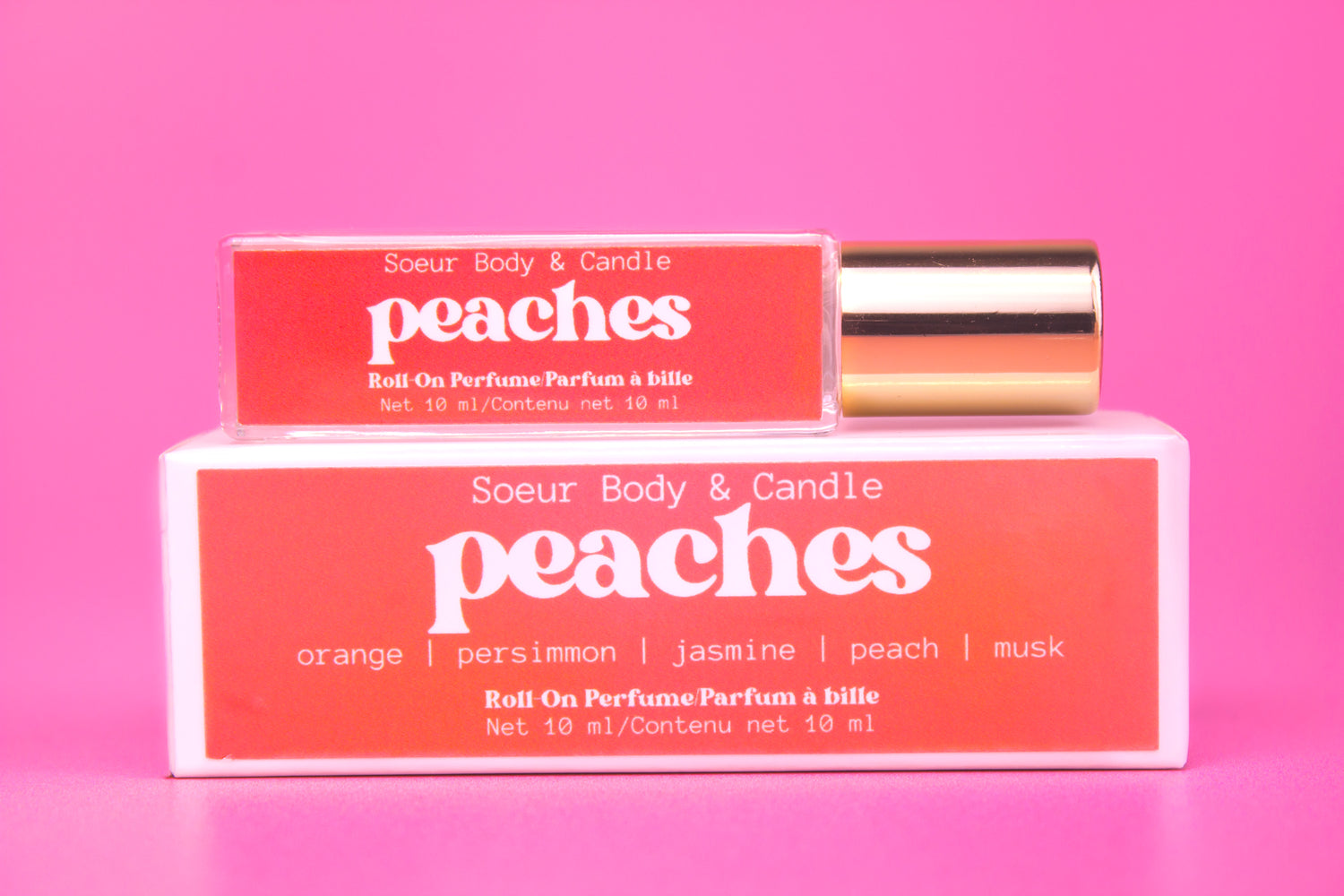 Peaches Roll-On Perfume Oil