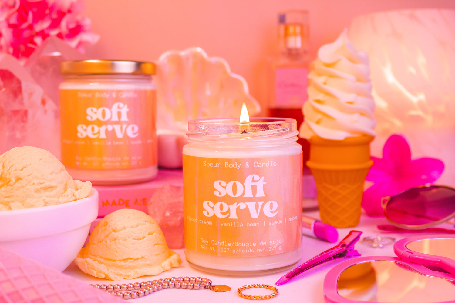 Soft Serve Soy Candle