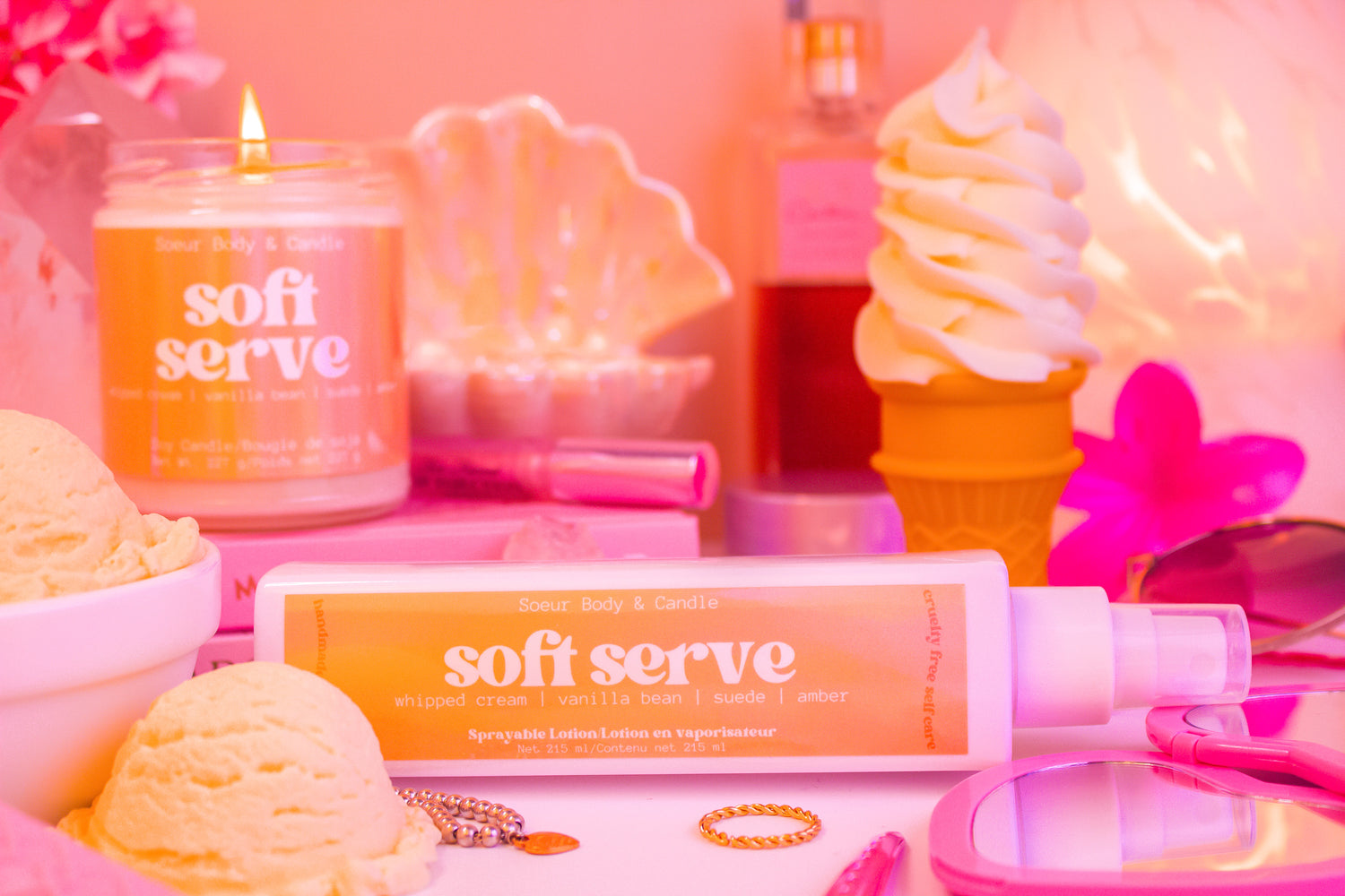 Soft Serve Sprayable Lotion