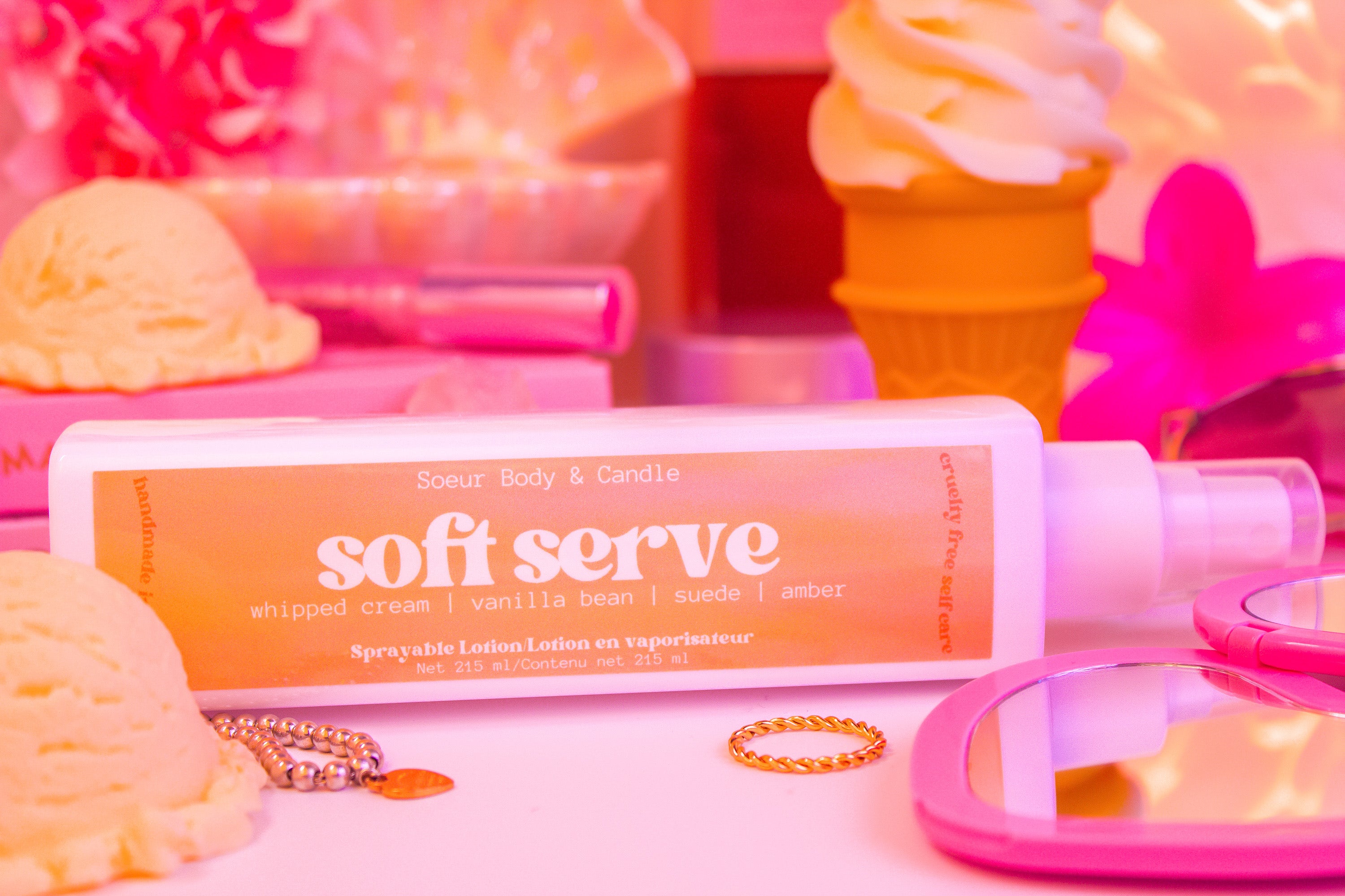 Soft Serve Sprayable Lotion