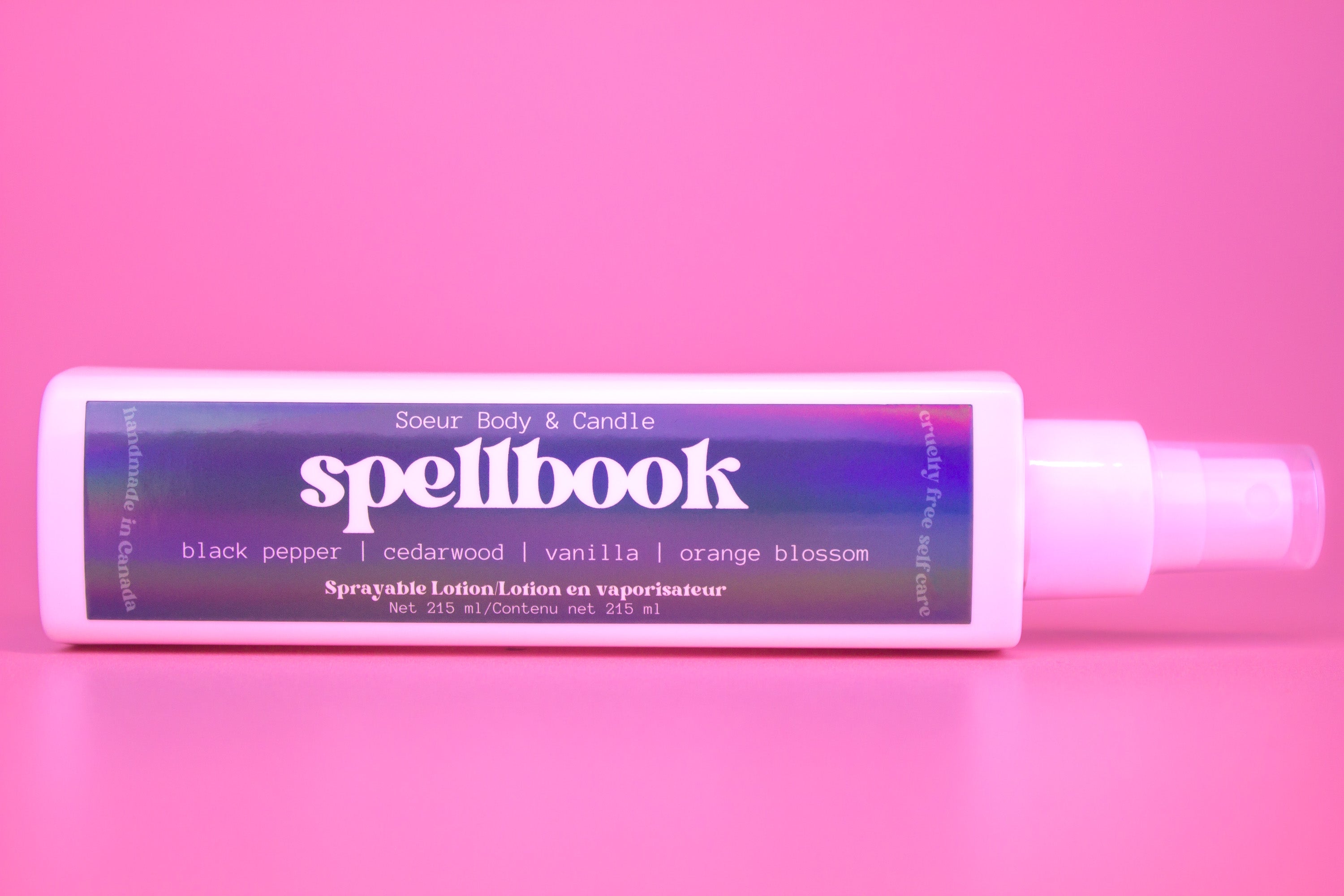 Spellbook Sprayable Lotion