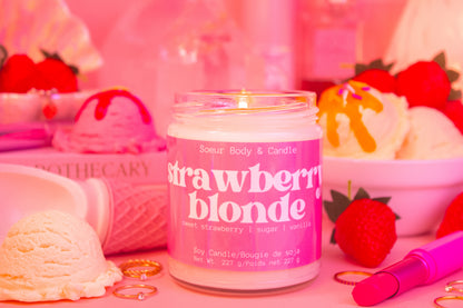 Strawberry Blonde Soy Candle