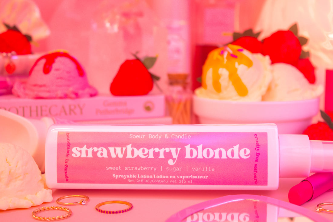 Strawberry Blonde Sprayable Lotion