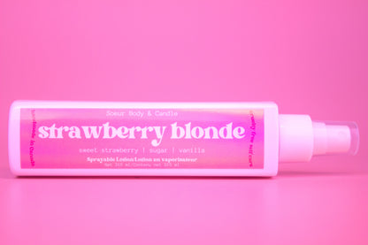 Strawberry Blonde Sprayable Lotion