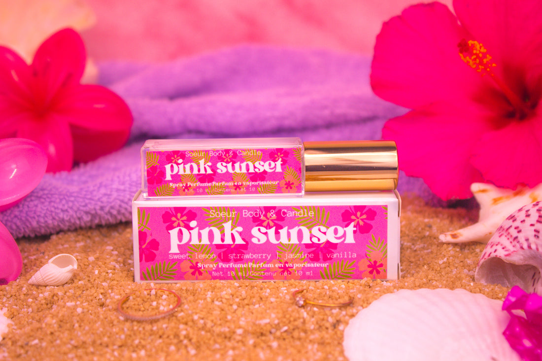 Pink Sunset Perfume Spray