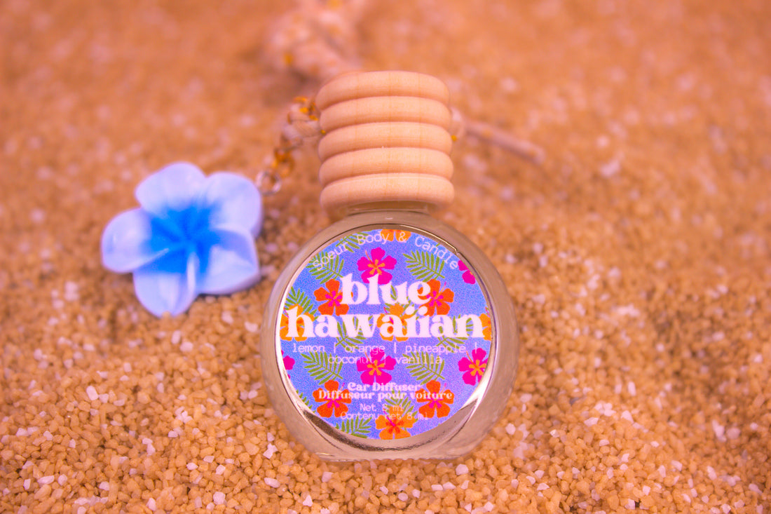 Blue Hawaiian Car Diffuser