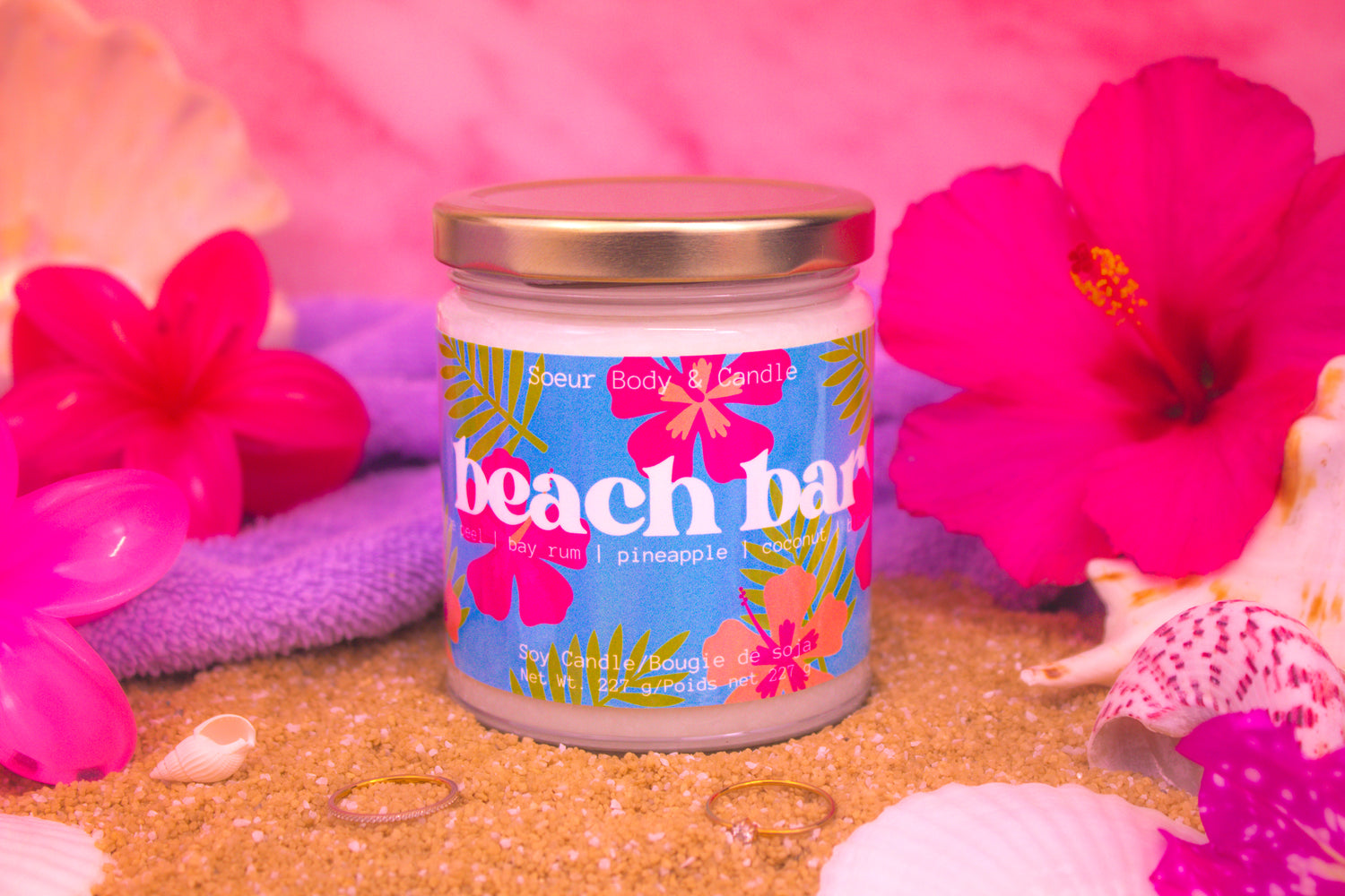 Beach Bar Soy Candle