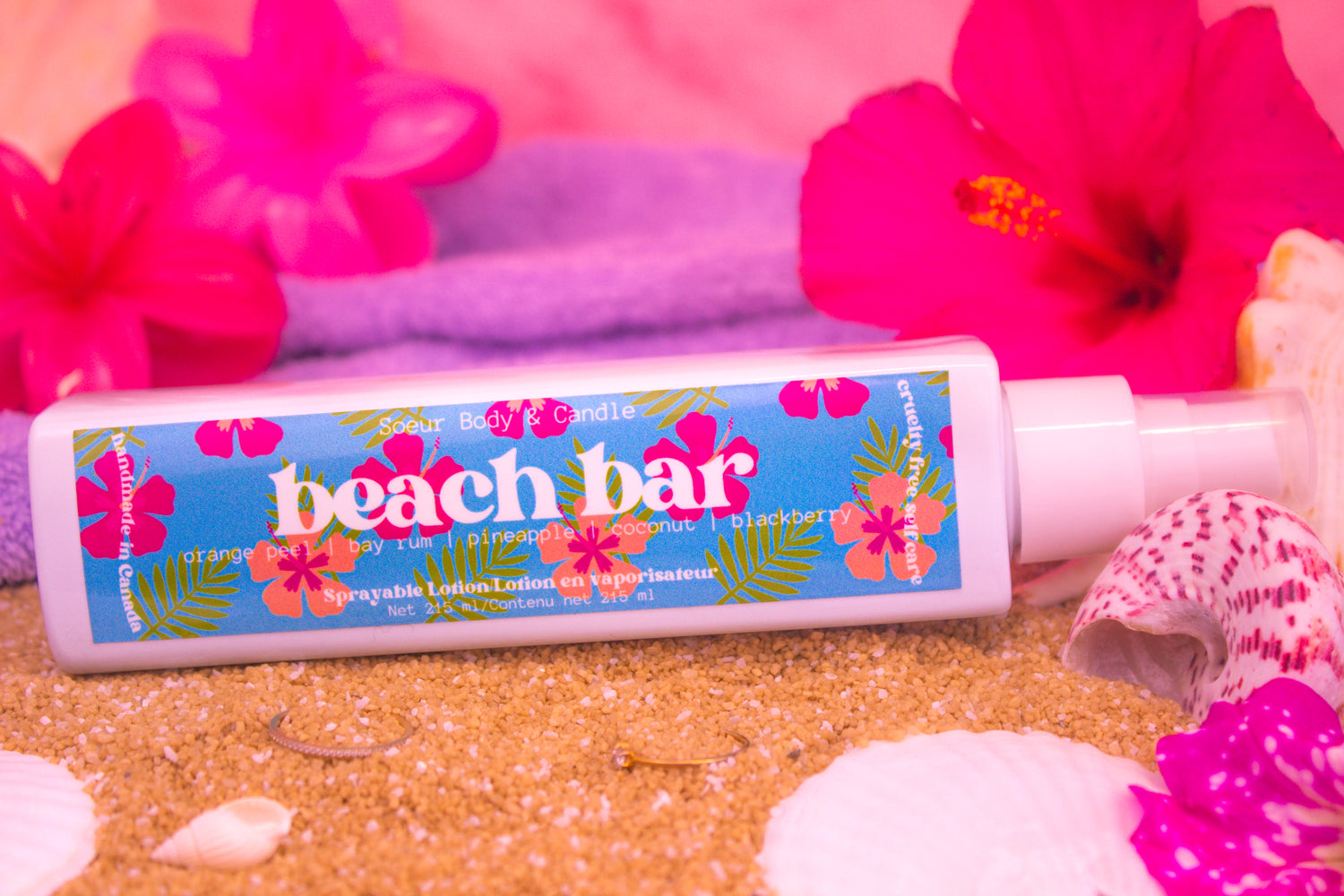 Beach Bar Sprayable Lotion