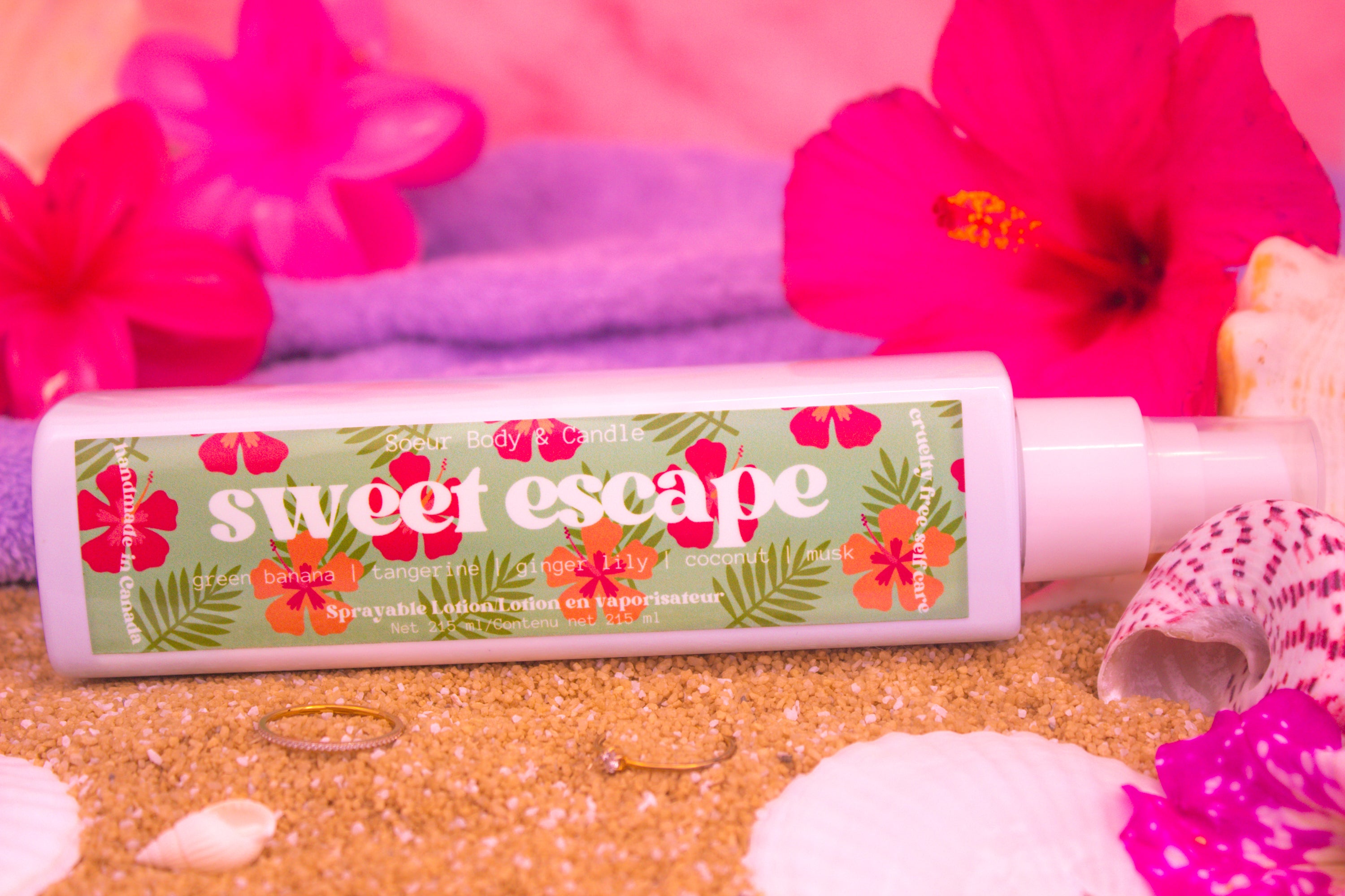 Sweet Escape Sprayable Lotion