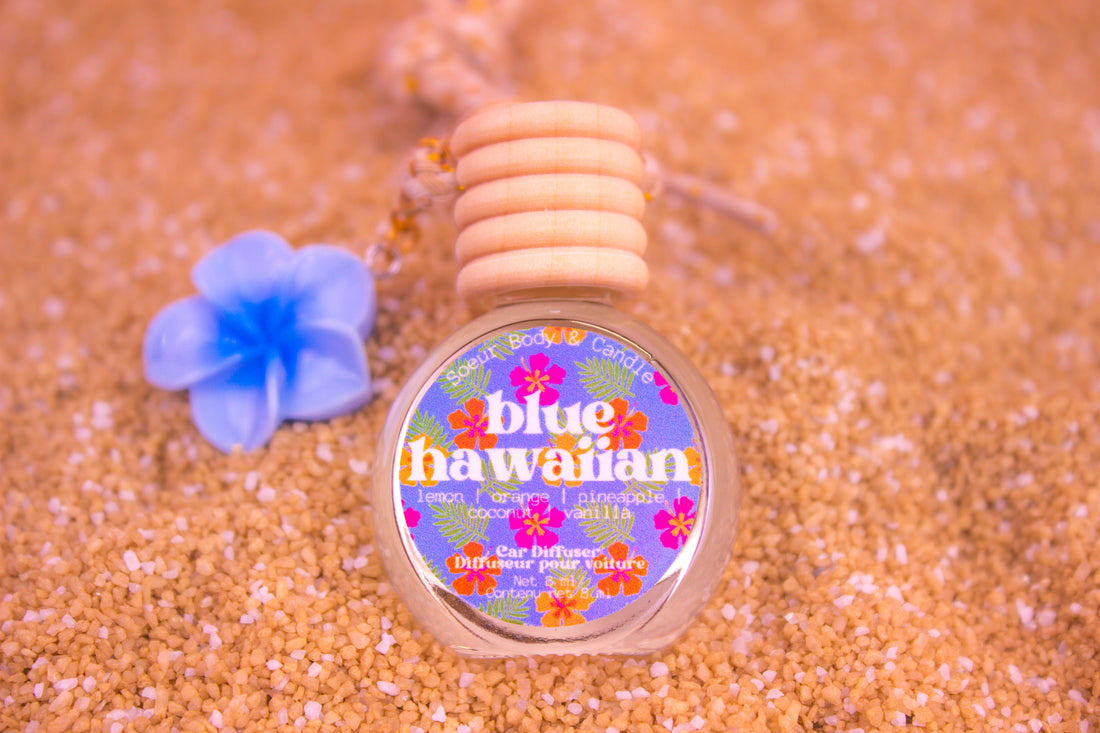 Blue Hawaiian Car Diffuser