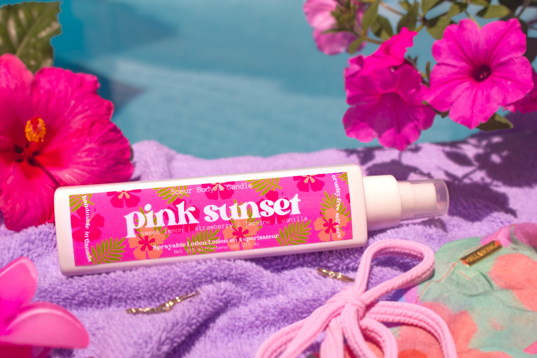 Pink Sunset Sprayable Lotion