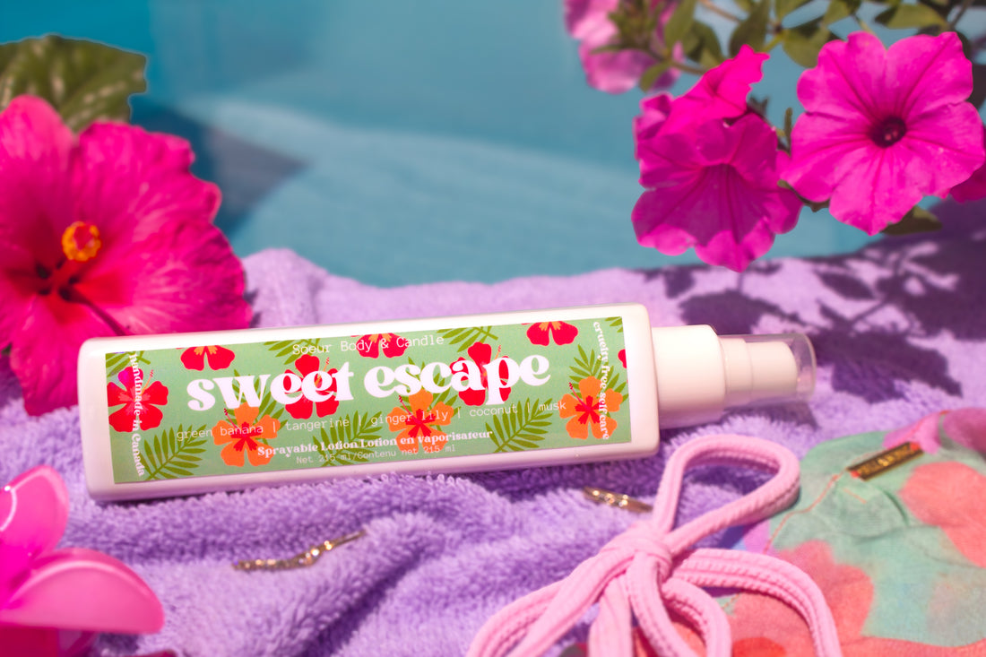 Sweet Escape Sprayable Lotion