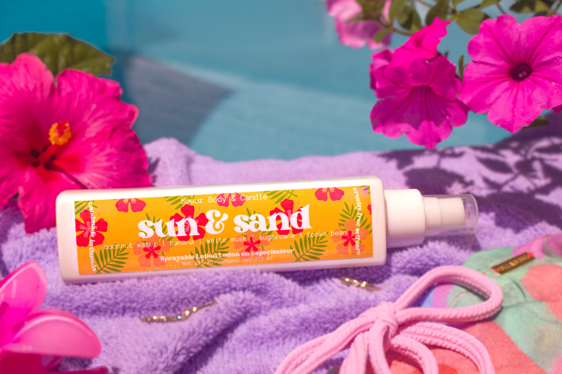 Sun &amp; Sand Sprayable Lotion