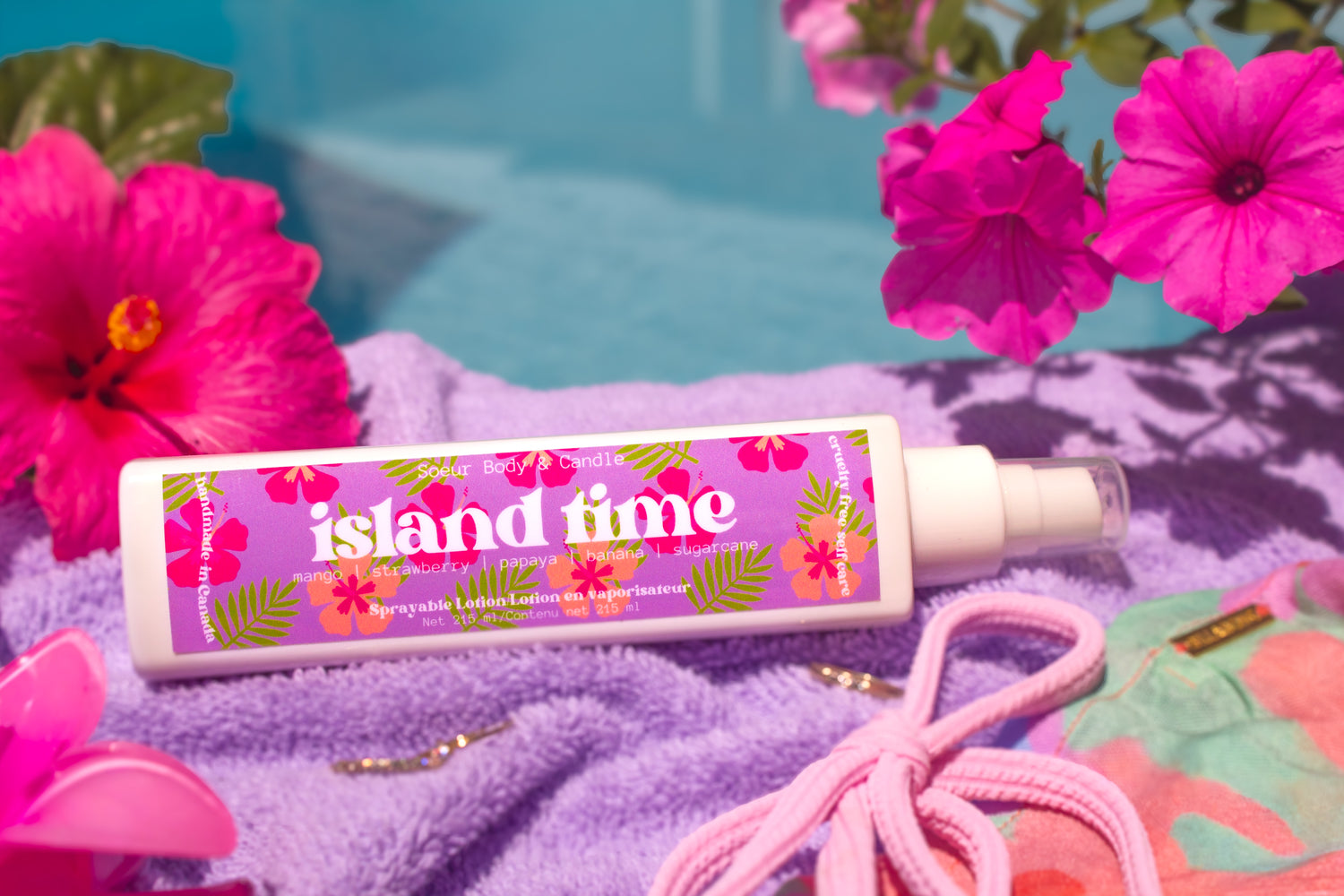 Island Time Sprayable Lotion