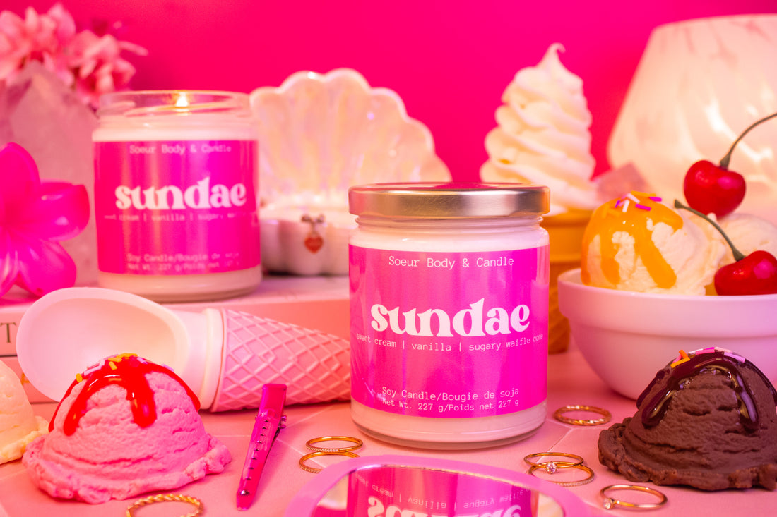 Sundae Soy Candle