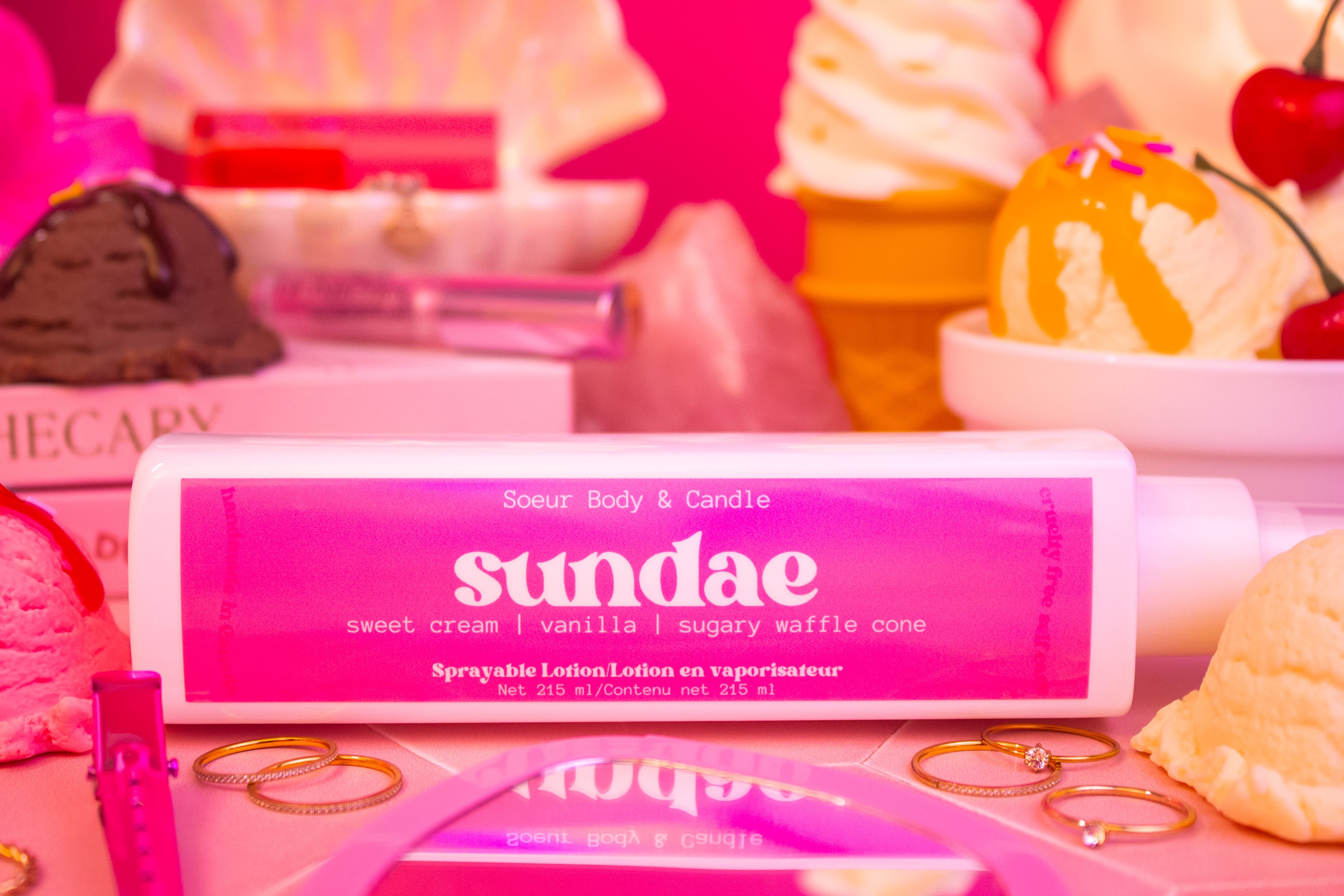 Sundae Sprayable Lotion