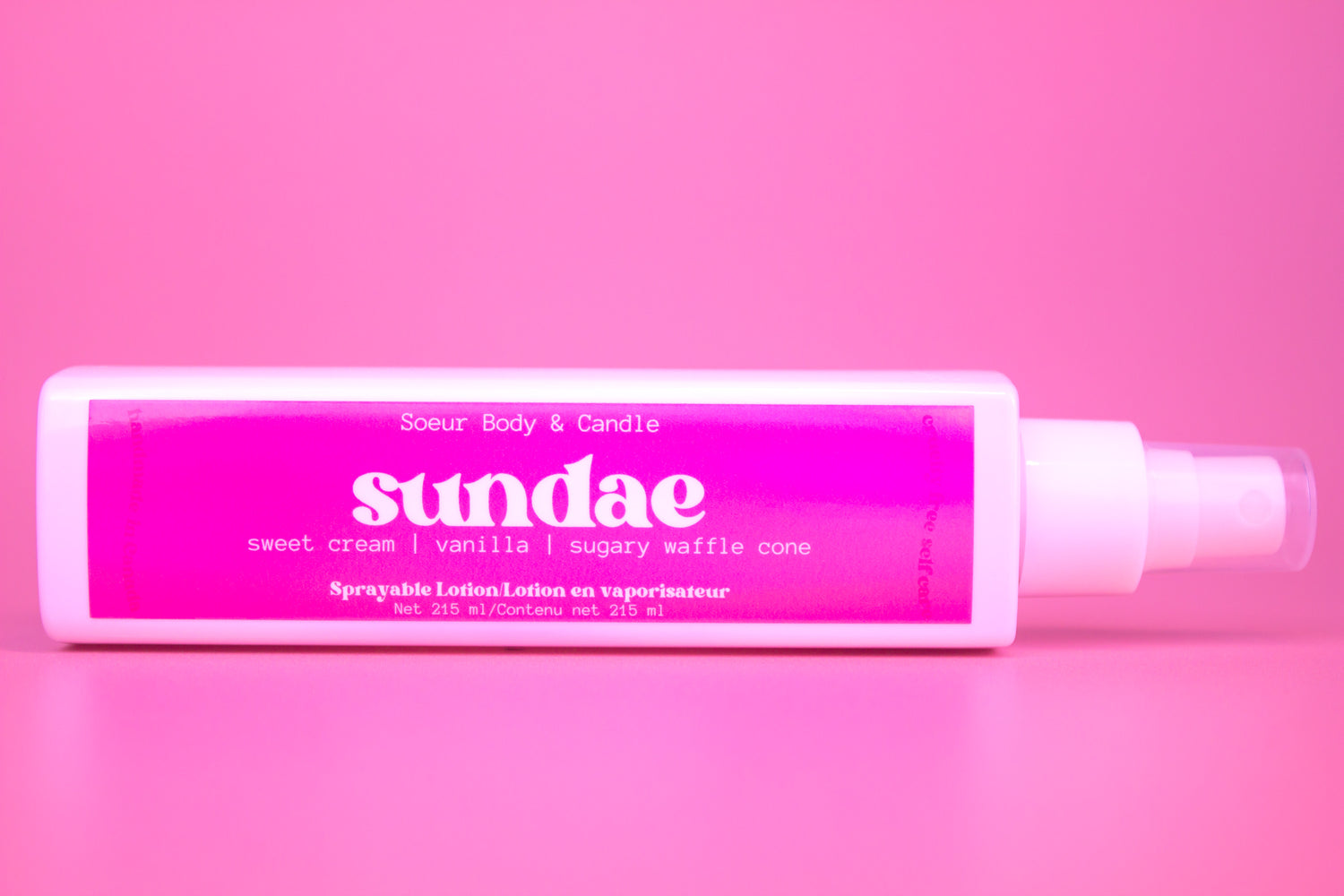 Sundae Sprayable Lotion