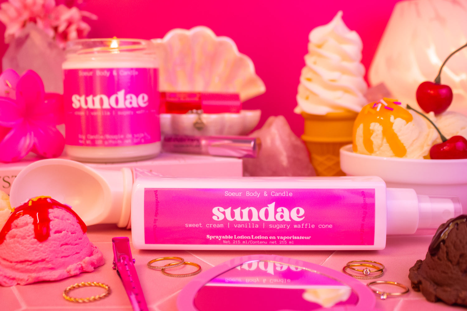 Sundae Sprayable Lotion
