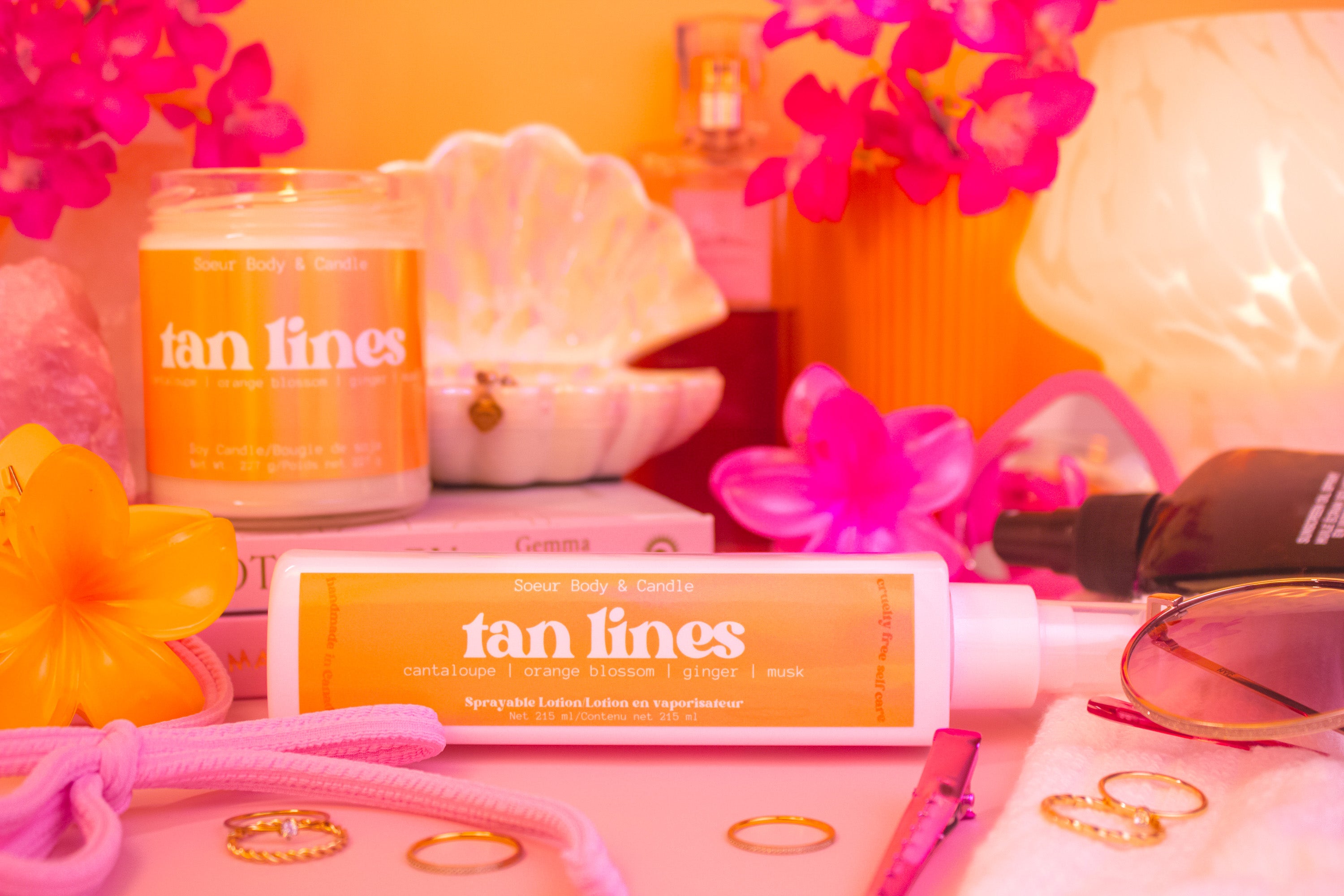 Tan Lines Sprayable Lotion