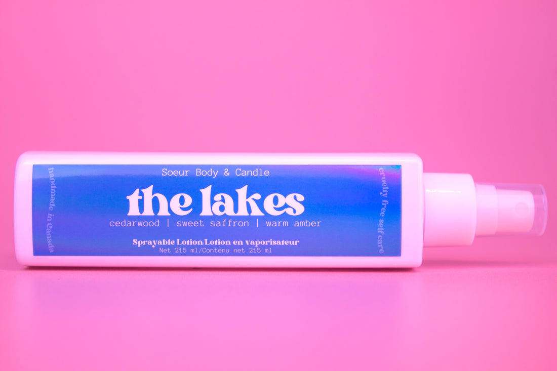 The Lakes Sprayable Lotion