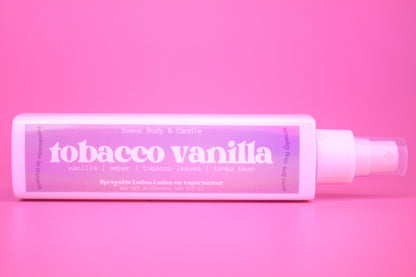 Tobacco Vanilla Sprayable Lotion