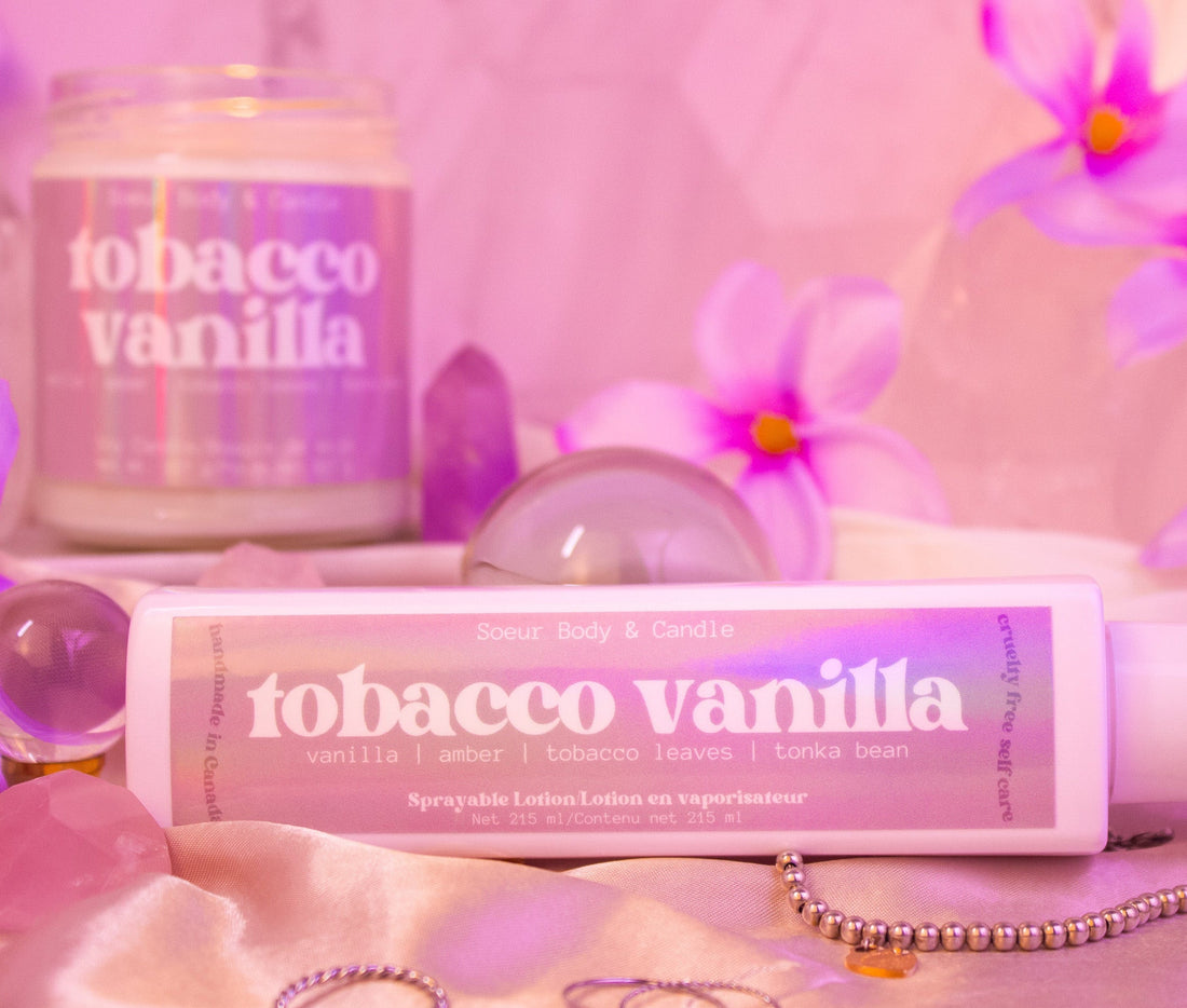 Tobacco Vanilla Sprayable Lotion