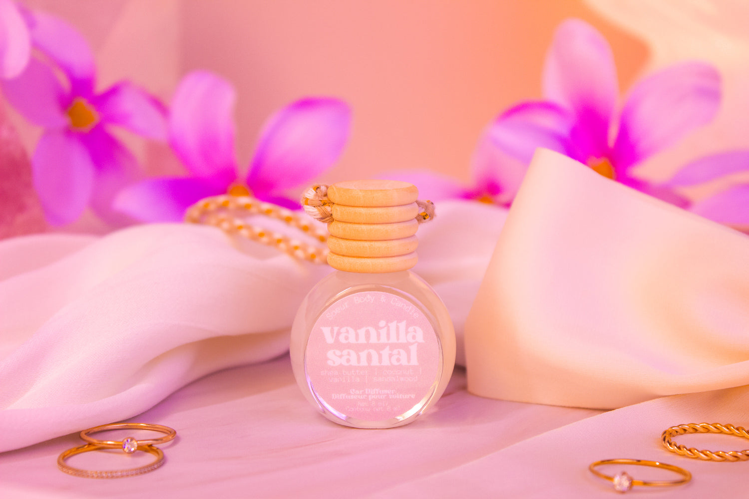 Vanilla Santal Car Diffuser