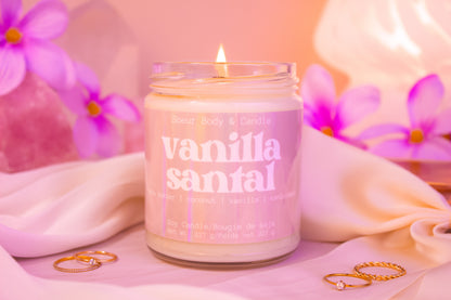 Vanilla Santal Soy Candle
