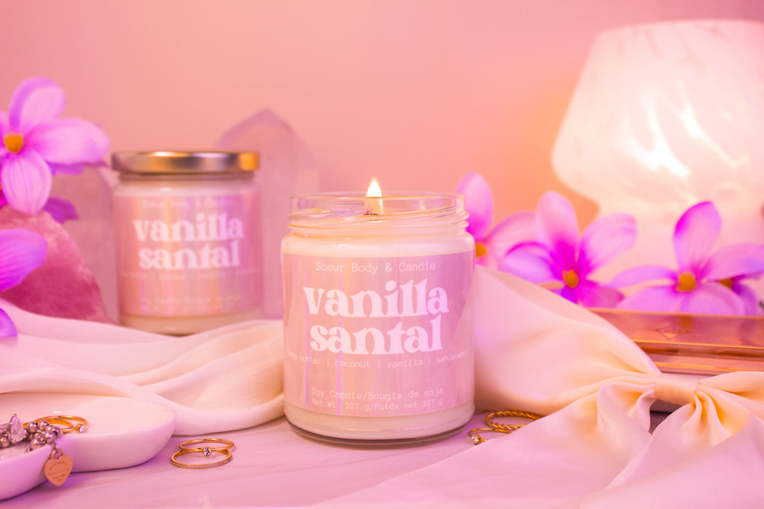Vanilla Santal Soy Candle