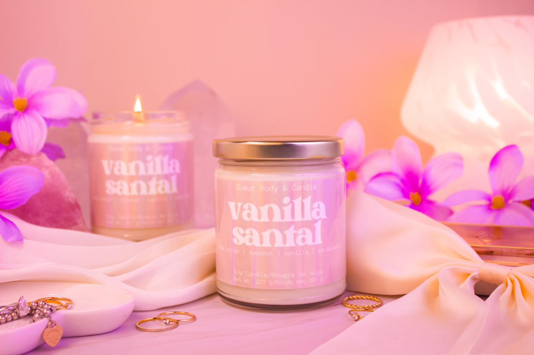 Vanilla Santal Soy Candle