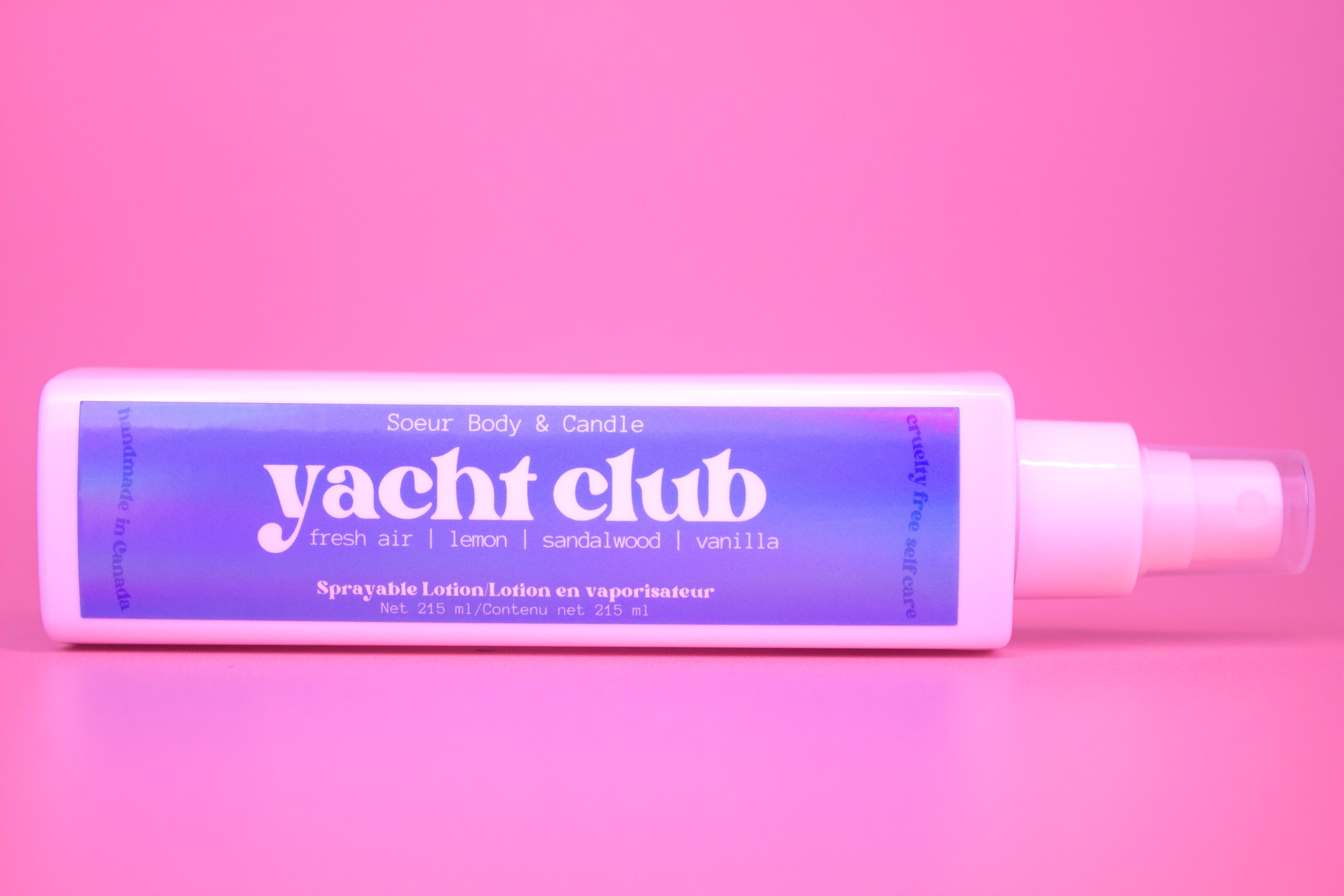 Yacht Club Sprayable Lotion