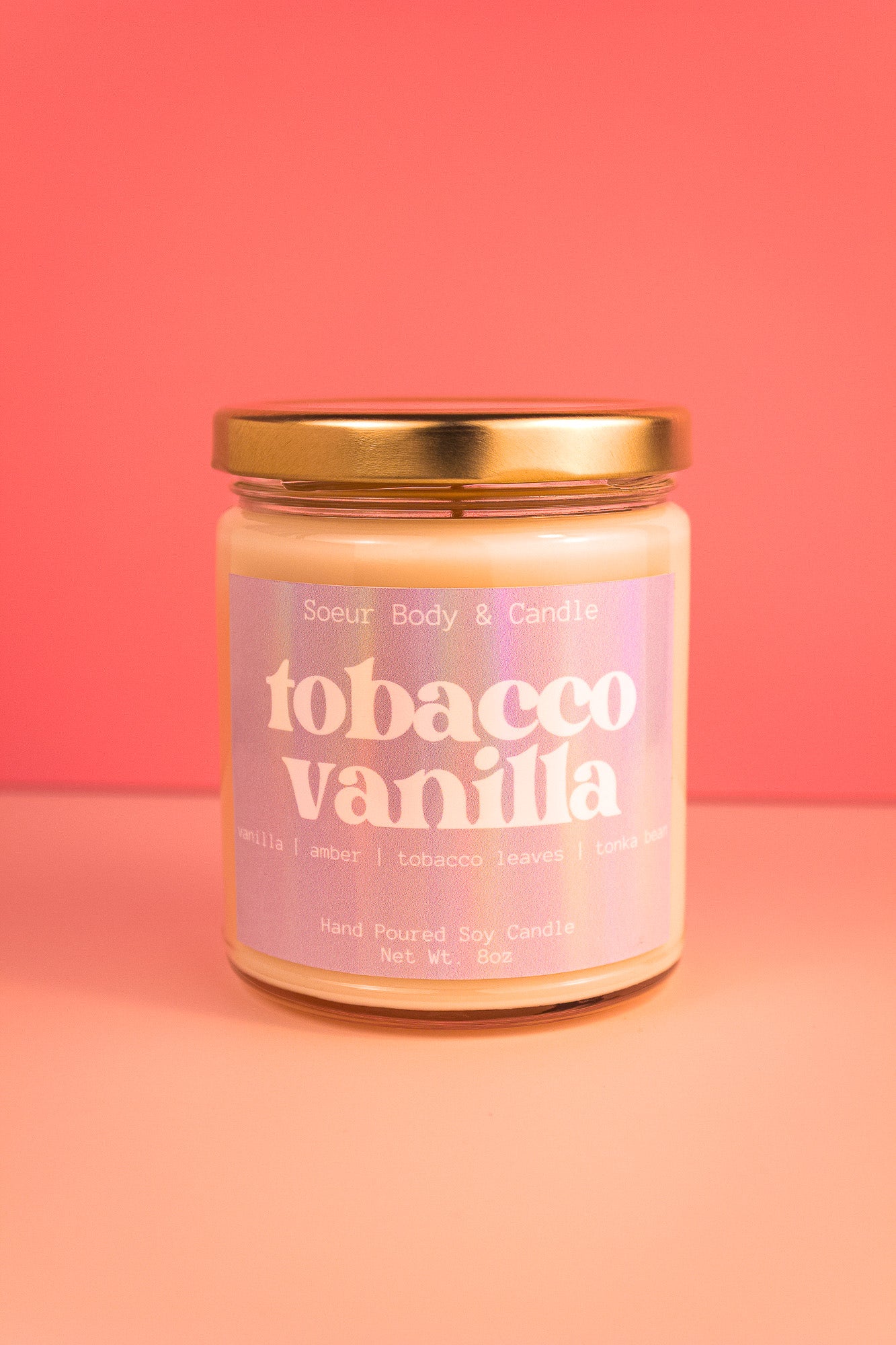 Tobacco Vanilla Soy Candle