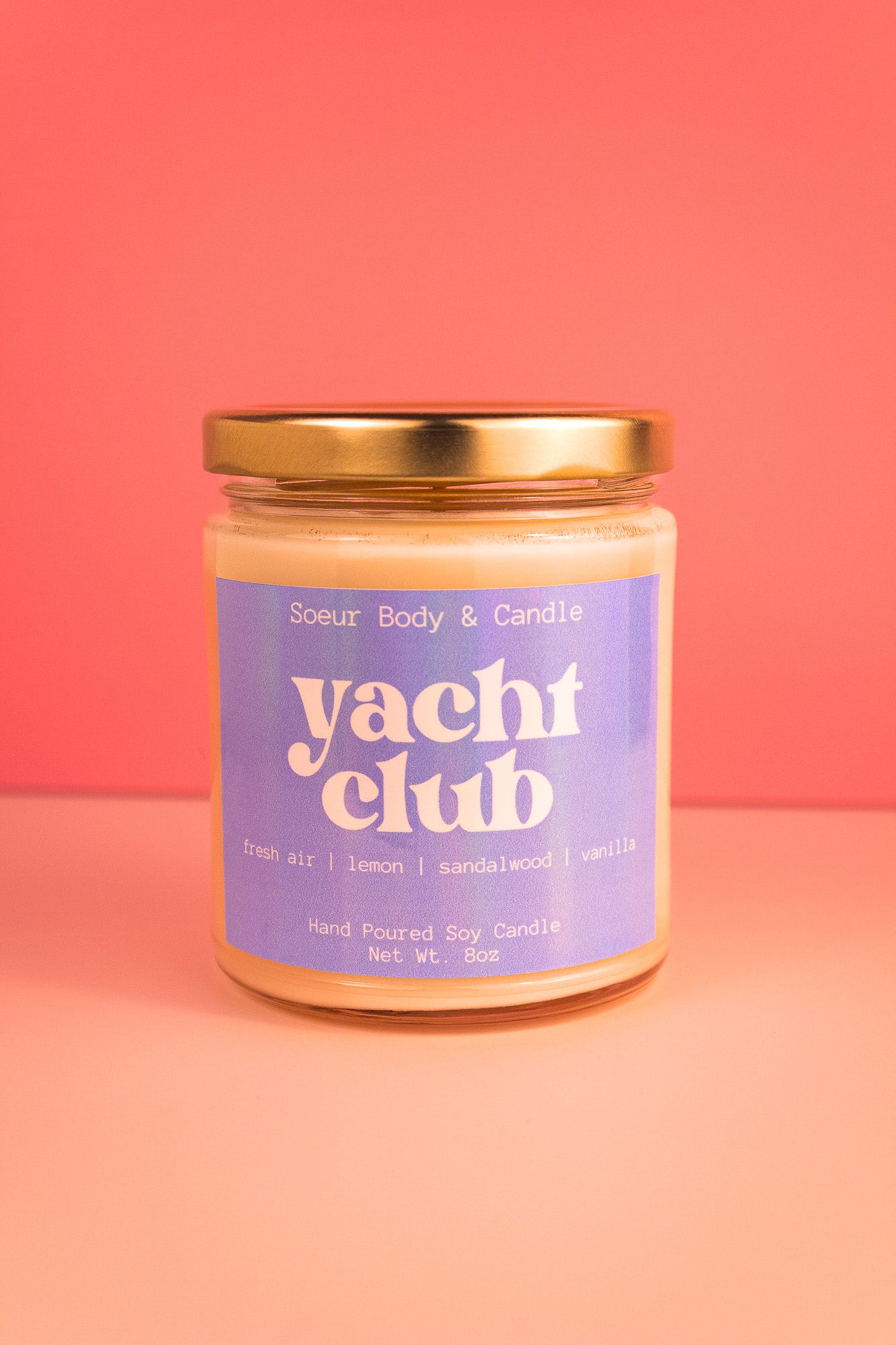 Yacht Club Soy Candle